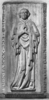 Bild zur Katalognummer 29: Deckplatte eines Hochgrabes des Dekans Johannes