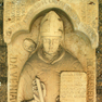 Hochgrabdeckplatte vom Grab des Bischofs Adelog