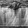 Grabstein oder eher Gedenkinschrift(?) des Lorenz Kuderer 
