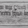 Weißenfels, Epitaph Martin Hundt, Sterbevermerk (1515)