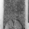 Sterbeinschrift für Johannes Lechner auf einer Priestergrabtafel