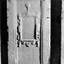Grabplatte der Amalia Kottwitz von Aulenbach; heute an der Mauer gegenüber des Eingangs zum Turmerdgeschoss.