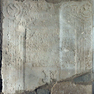 Grabplatte (Fragment) für Hinrich Nacke, Joachim Schuhmacher d. Ä. und seine Ehefrau Christina Meier sowie für Christoph Engelbrecht