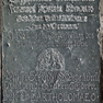 Grabplatte für Ursula Hagen und Bartholomäus Horn