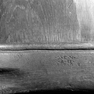 Chorgestühl, Detail mit Kritzelinschrift (Y)