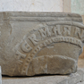 Fragment einer Grabplatte für einen Hermann