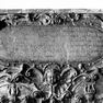 Wappengrabplatte für Urban Morhart und seine Ehefrau Sabina, geb. Hofer zu Urfahrn