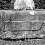 Brunnen, Detail mit Inschrift am Becken