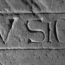 Grabplatte Markgraf Rudolf I. von Baden, Detail