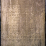 Grabplatte der Margarethe Hedwig Ripenhusen, verheiratete Schrader in st. Stephani