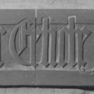 Grabplatte Helena Gräfin von Hohenlohe, Detail