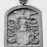 Wappentafel Albrecht Eisenmenger, Zustand um 1990
