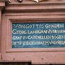 Namensinschriften an Torgebäude 