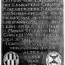 Epitaph der Elisabeth Rosenberger, geb. Götz
