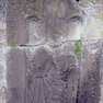 Fragment einer figuralen Grabplatte für den Kaplan Ulrich Rüd