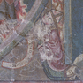 Bemaltes Altarretabel aus Sandstein, Detail, Simon von Schöneck