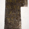 Bild zur Katalognummer 425: Fragmentarisches Grabkreuz für Maria Eleonora Lautzs