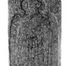 Grabinschrift für Johannes Veldt auf einer figuralen Grabplatte