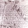 Fragment des Grabsteins des Andreas Wipprecht