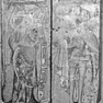 Dom, Remtergang, nördl. Chorschrankentür, Außenseite (um 1400)