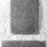 Metallauflagen der Grabplatte für Markgraf Hermann III., Bertha und Judith von Baden