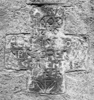 Bild zur Katalognummer 275: Grabkreuz für Johannes Scherin mit fragmentarischer Marke