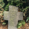 Bild zur Katalognummer 307: Grabkreuz für einen Unbekannten mit den Initalen I. B.