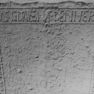 Grabplatte Magdalena Siginger, Detail
