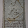 Sterbeinschrift auf dem Wandgrabmal des Georg Scheyrl