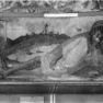 Bild zur Katalognummer 181: Wandmalerei mit Namensbeischrift des Hiob am dritten Pfeiler des südlichen Seitenschiffs von Liebfrauen