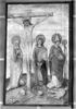 Bild zur Katalognummer 185: Wandmalerei mit Kreuzigung am vierten Pfeiler des nördlichen Seitenschiffs von Liebfrauen