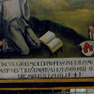 Gedenkinschrift zur Weihe des Franziskus Greimold zum Propst von Bernried
