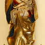 Standfiguren der Madonna auf der Mondsichel und des heiligen Godehard [1/2]