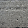 Grabplatte für Berta, Ehefrau des Ertmar von Münster, und die Marientidenbruderschaft