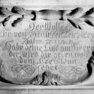 Sarg der Johanna Henrietta Eichel von Rautenkron, verheiratete von Stauff in St. Stephani, Grabkapelle auf dem ehem. Friedhof