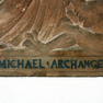Relieftafel mit Jahreszahl und Namensbeischrift 