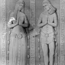 Doppelgrabplatte für Elisabeth und Ulrich Schenk von Erbach.