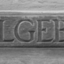 Grabplatte Eberhard Graf von Hohenlohe, Detail