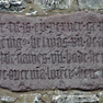 Quader mit Bauinschriften in der ev.-luth. Kirche St. Martini [2/2]