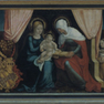 Tafelbild mit Markgraf Christoph I. von Baden und seiner Familie in Anbetung der hl. Anna Selbdritt