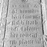 Grabplatte Pfarrer Konrad Rid