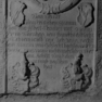 Grabplatte Albrecht Christoph von Rosenberg (A, B)