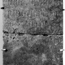Grabinschrift für Wolfgang Wulfinger auf einer Grabplatte