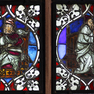 Glasmalerei im Ostfenster des südlichen Chorseitenschiffes [5/5]