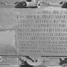 Epitaph Hans Gottfried, Anna und Amalia von Berlichingen, Detail (D)