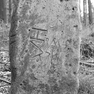 Grenzstein, sog. "Geheimnisvoller Stein" bzw. "Flößerstein"