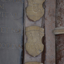 Sterbeinschrift für Gräfin Lucia von Ortenburg, geb. Reichsfreiin von Limburg, auf einem Wandgrabmal