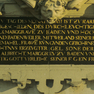 Grabdenkmal Markgraf Albrecht von Baden-Durlach, Detail