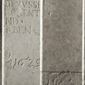 Grabplatte für Lorenz Lietze und N. N. Arnold