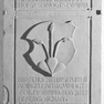 Grabplatte Margareta Hofsess